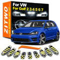 ZITWO LED Interior Reading Map Dome Light Kit For VW Volkswagen Golf MK2 MK3 MK4 for VW MK5 MK7 MK3 - Canbus LED Car Lig