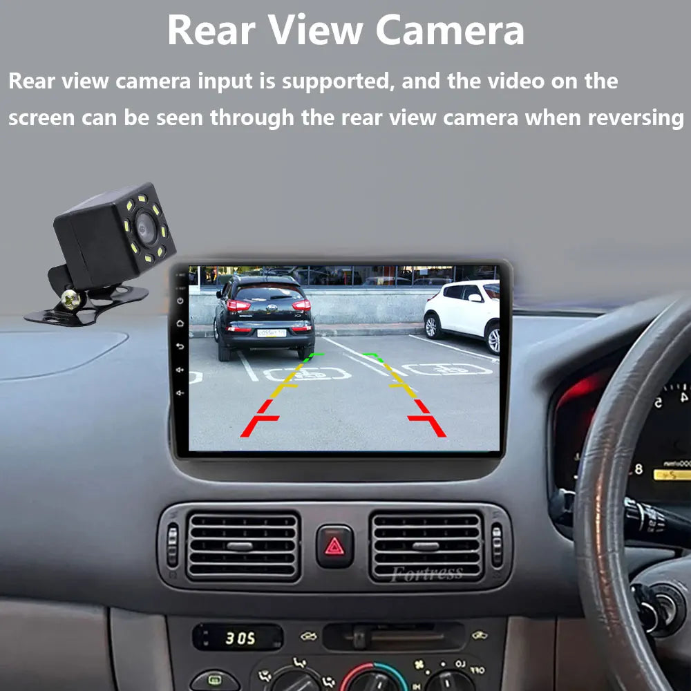 Android 16 Car GPS Radio Multimedia Video Player For Toyota Corolla 8 E110 1997-2002 RHD H