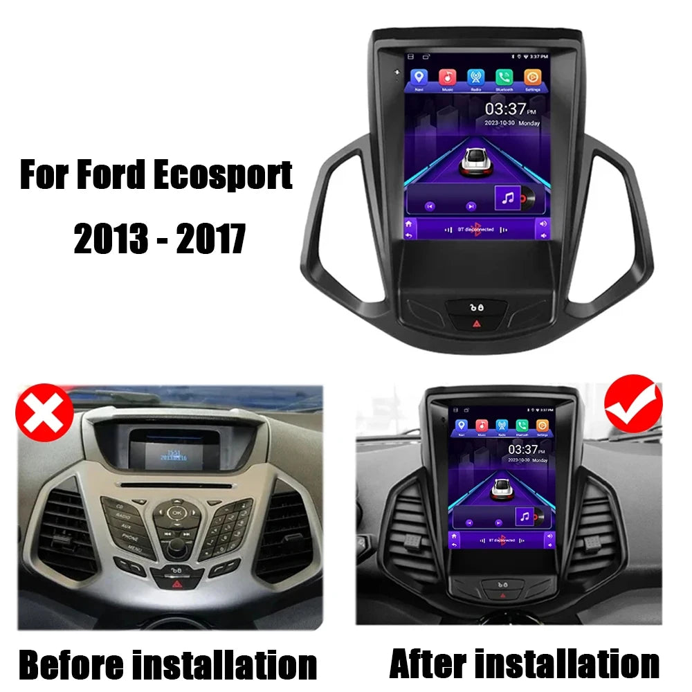 9.7 Inch For Ford EcoSport 2013 - 2017 Android 16 Auto Car Radio Multimedia Video Player G