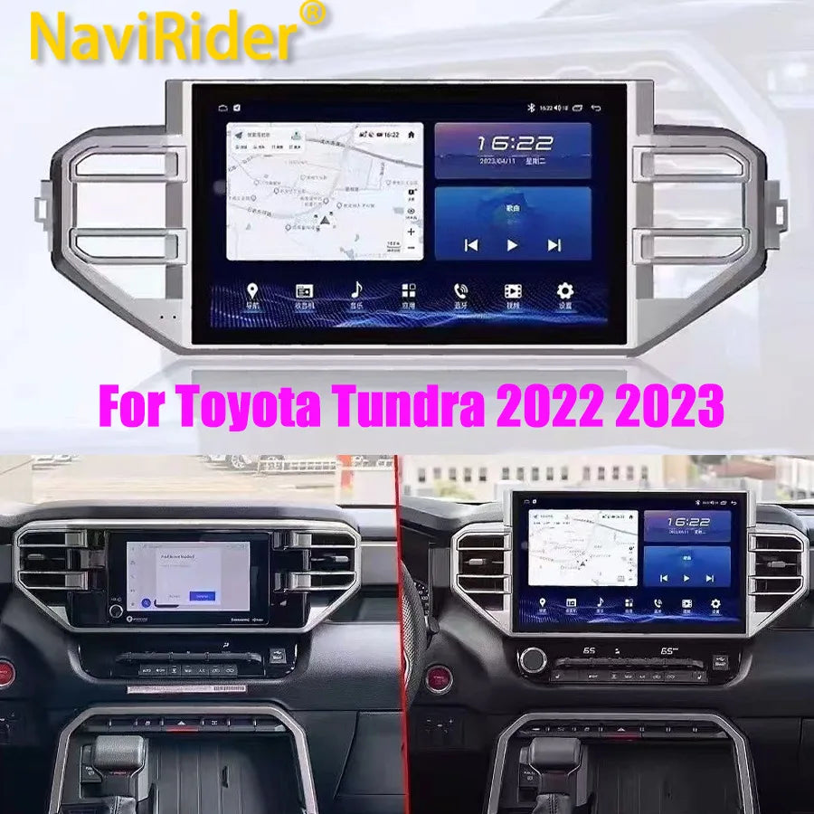 13.3inch Android Screen Radio For Toyota Tundra 2022 2023 Stereo Navigation Head Unit GPS  | AUTOKITSHOP