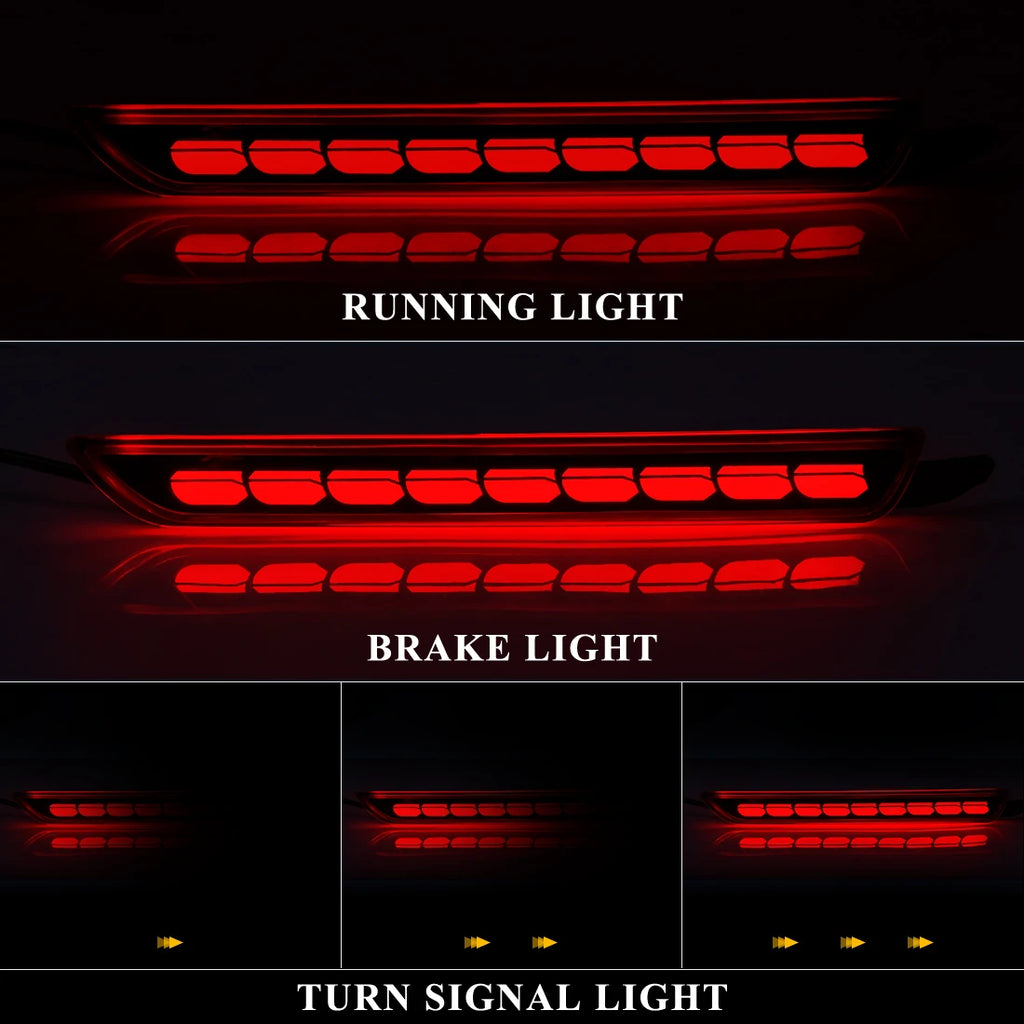 For Mazda CX-30 CX30 CX50 CX-50 2020 2021 2022 Car Rear Bumper Reflector Light Danamic Tur | AUTOKITSHOP