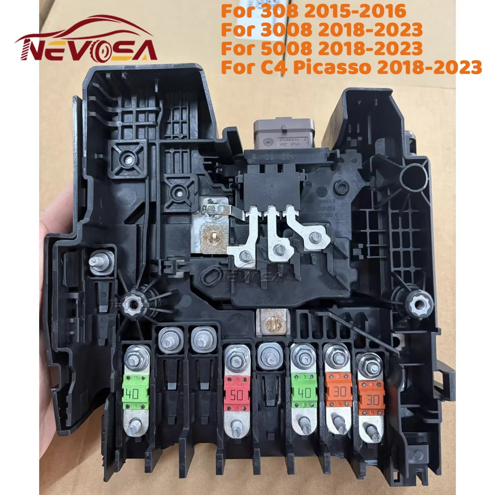 BPGA Battery Management Unit BSI ECU Control Module For Peugeot 308 2015 2016 30 for Peugeot C4 - Automotive LED Light