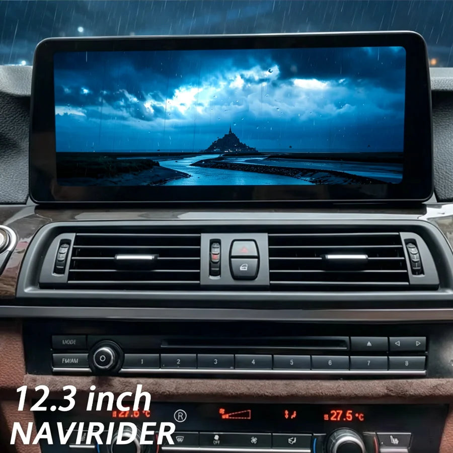 12.3 Inch IPS Touchscreen Carplay Car Stereo Linux System Car Multimedia Head Unit GPS Vid