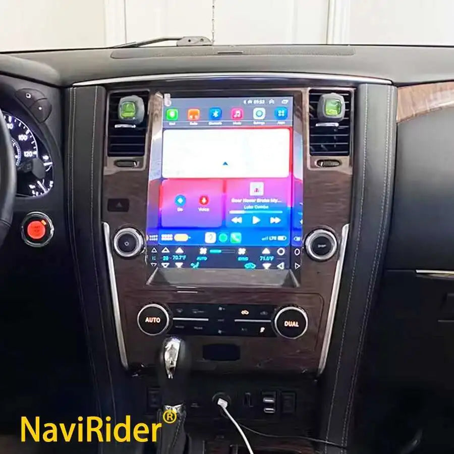 12.1" Screen Android For NISSAN PATROL Y62 2010 - 2020 Qualcomm CARPLAY Screen CAR Multime