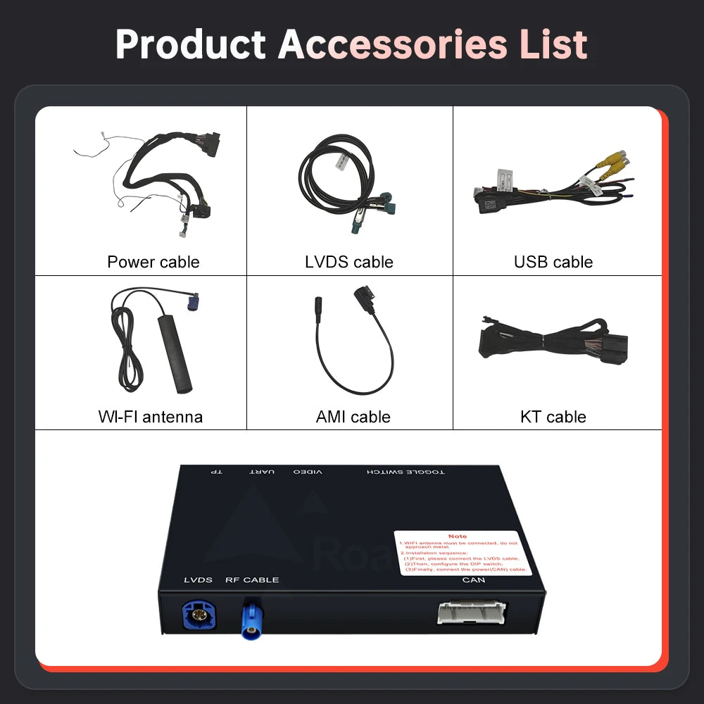 CN Wireless CarPlay Module for Audi A3 2013-2018 with Android Auto interface AirPlay Mirro | AUTOKITSHOP