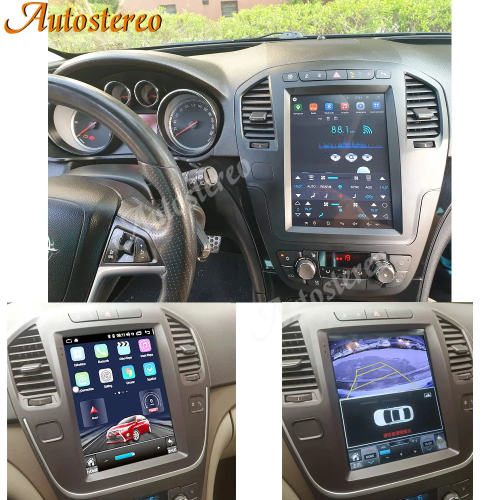 4G SIM Carplay Android 13 Car GPS Navigation For Opel Insignia Vauxhall Holden AutoStereo