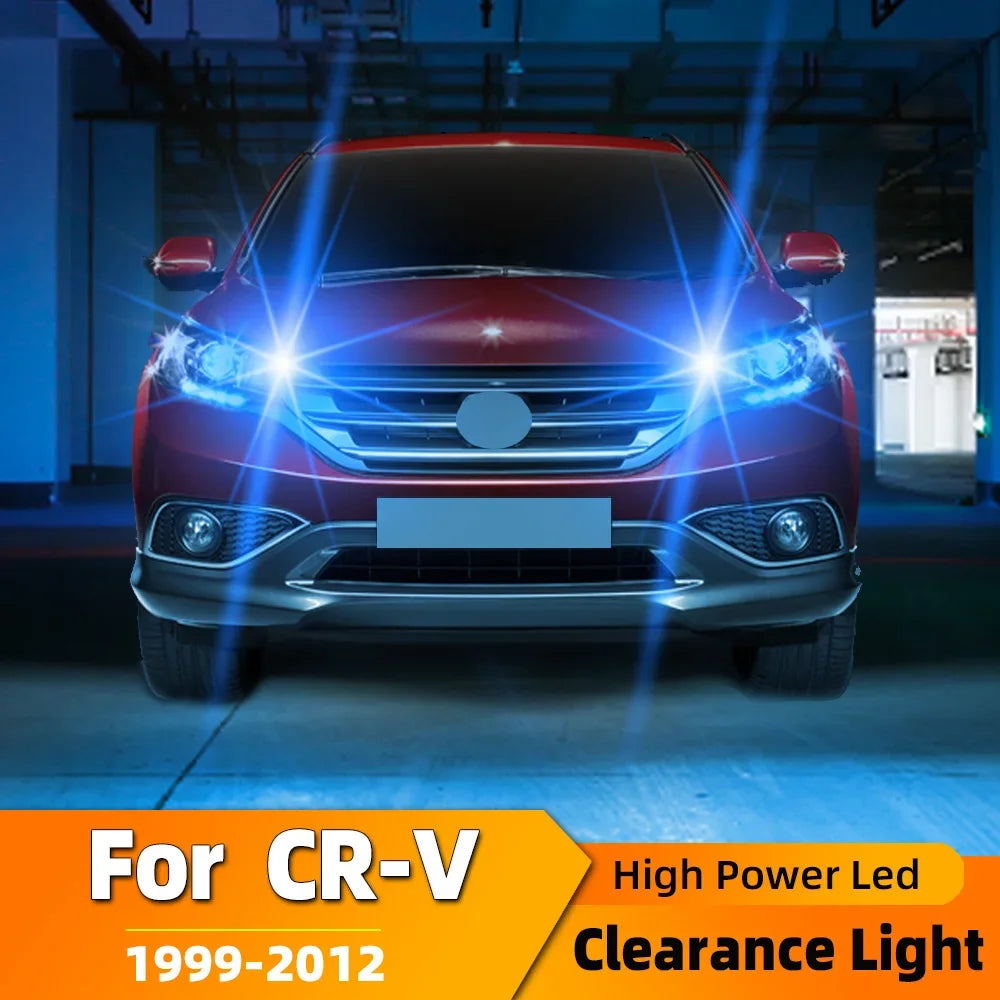 2-Piece LED Interior Light Kit for Honda CR-V CR V CRV 1 2 3 Accessories 1999-2012 - Canbus Dome Map Door Trunk Bulbs...