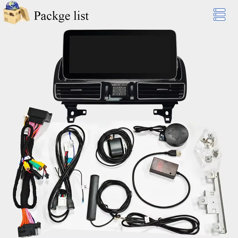 12.3'' Android Car Radio For Mercedes Benz ML GL GLE GLS W166 X166 2012 2013 2014 - 2019 S | AUTOKITSHOP