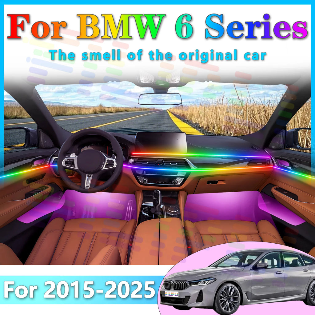 RGB - Ambient Light - for BMW F06 F13 F12 - App Control - Car Interior Lighting | AUTOKITSHOP