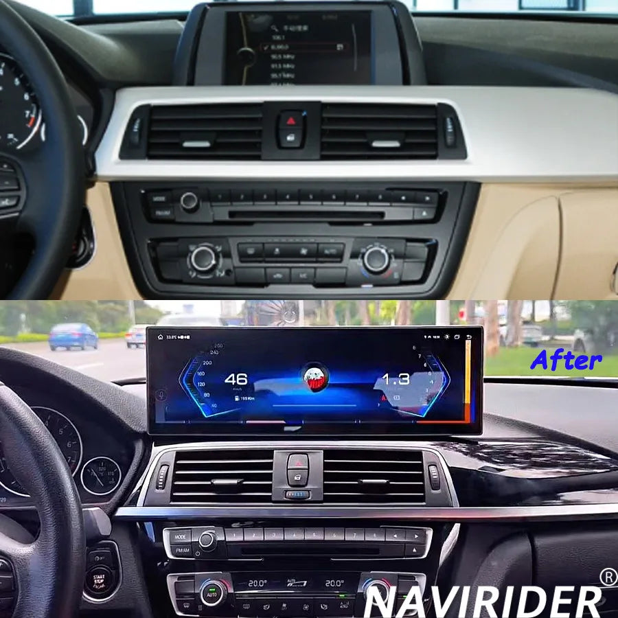 14.9inch Android14 Car Radio Multimedia Player For BMW 3Series F30 F31 F32 F33 F34 F35 F36 | AUTOKITSHOP