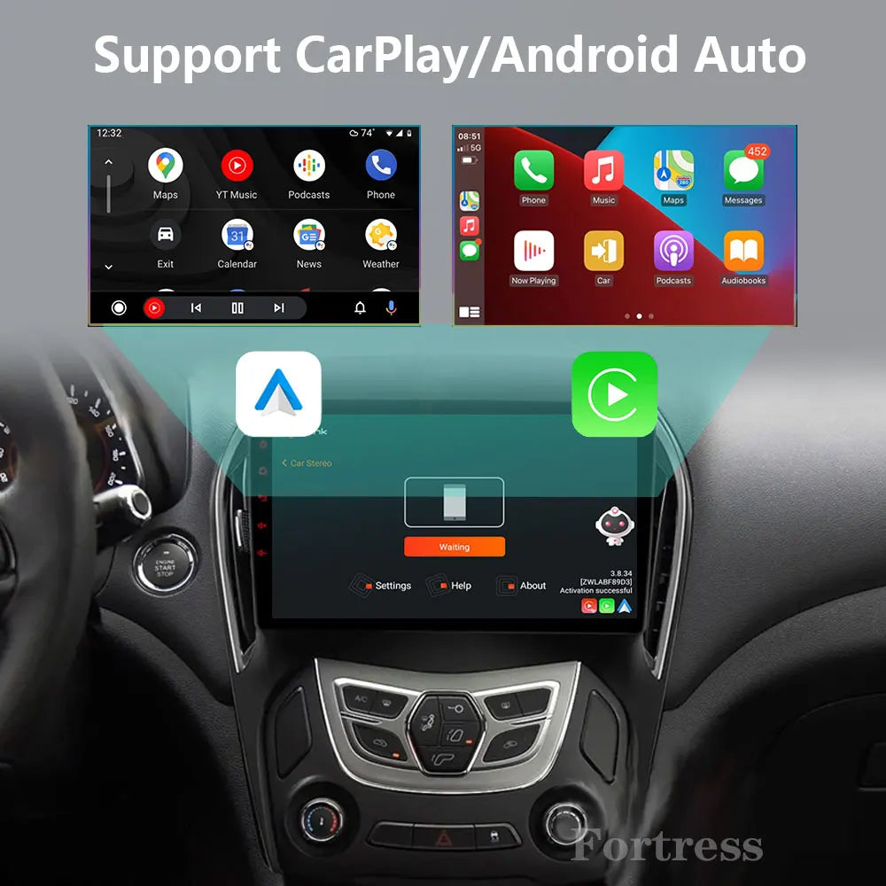 Android 16 Car Radio For Chery Arrizo 5 2010 2011 2012 2013 - 2022 Carplay Auto GPS WIFI+4