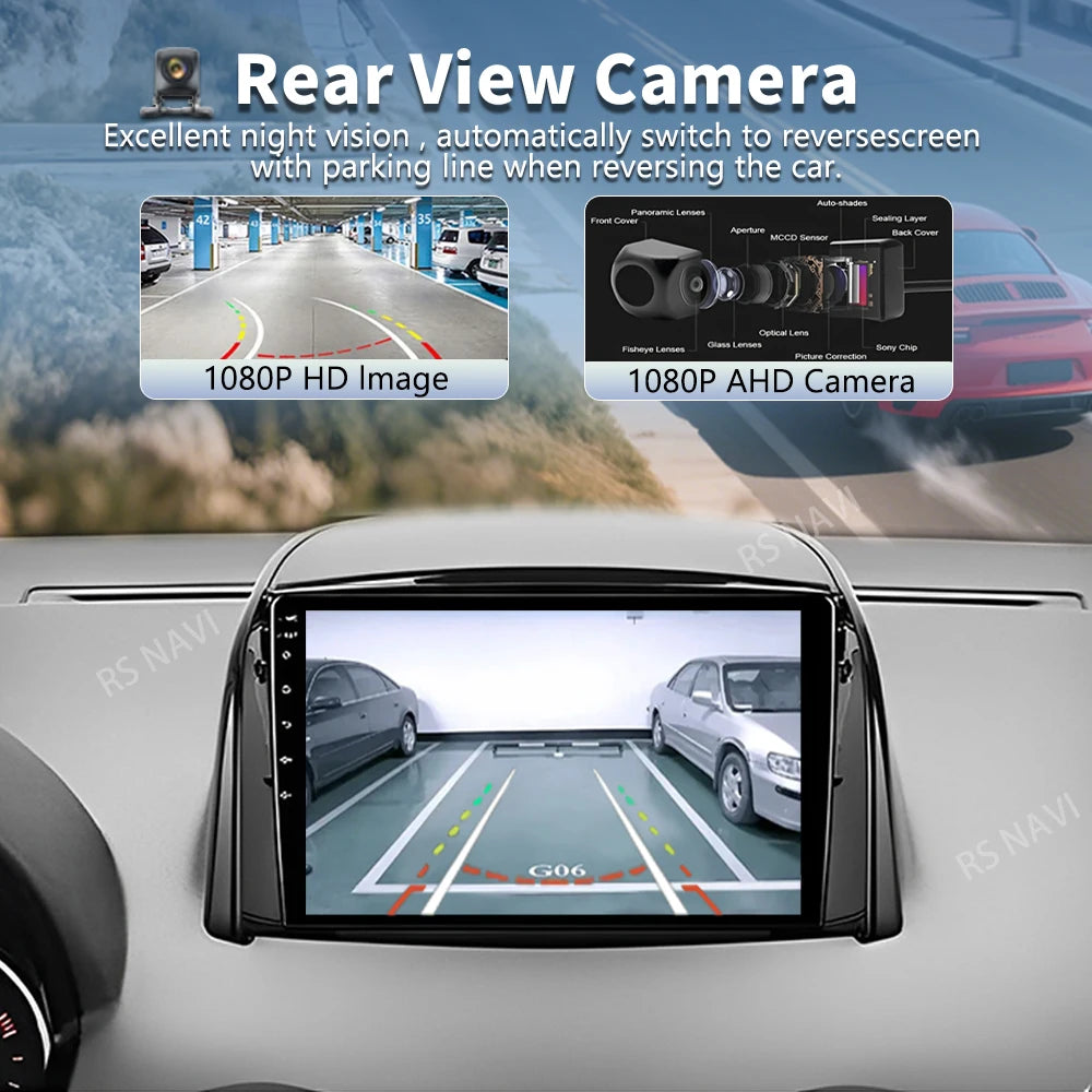 Android 16 For Renault Koleos 2008 -2016 2K QLED Android Car Radio Multimedia Video Player
