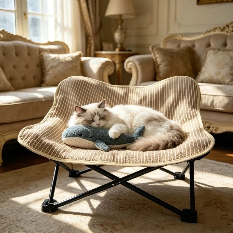 Cat Scratch Bed Durable Foldable Sisal Pet Lounger Chair Sisal Scratcher Chair For Cat Small Med - Automotive LED Light
