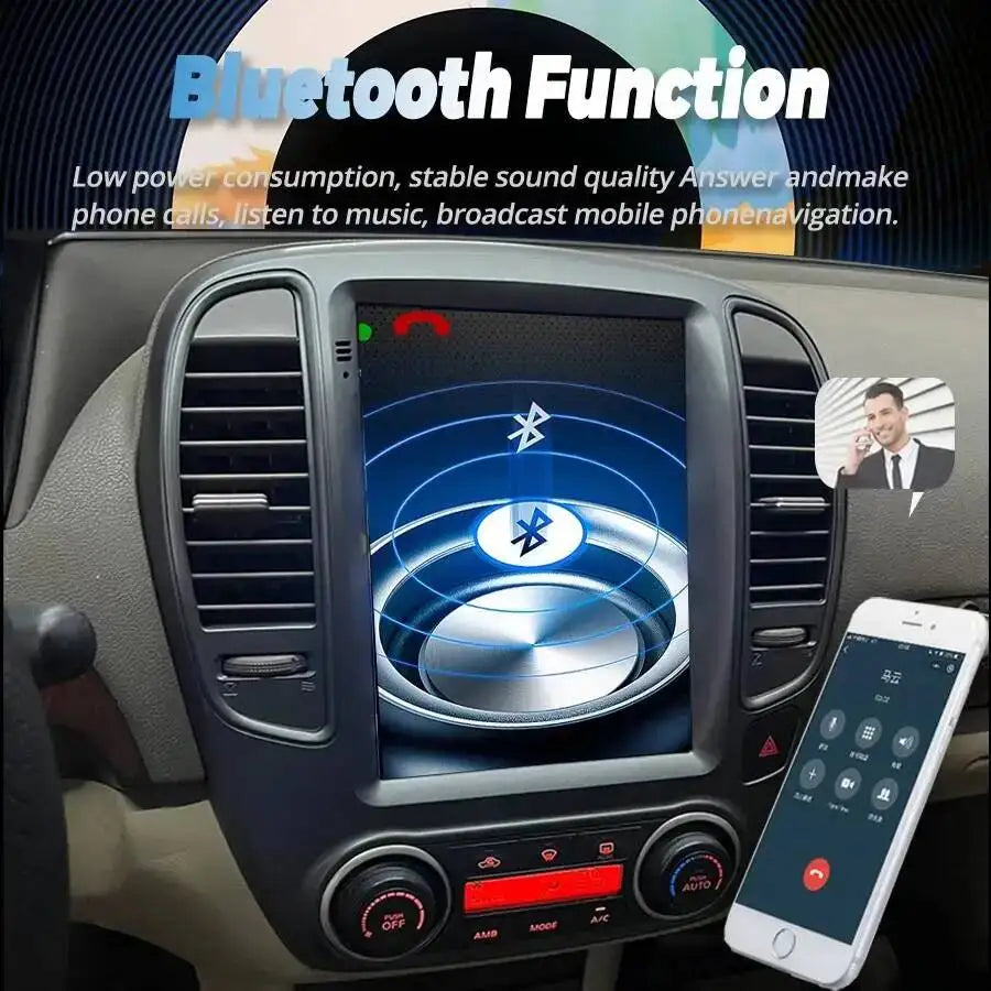 Car Multimedia Player GPS Stereo For Nissan Bluebird Sylphy G11 2005-2026 Navigation Carpl | AUTOKITSHOP