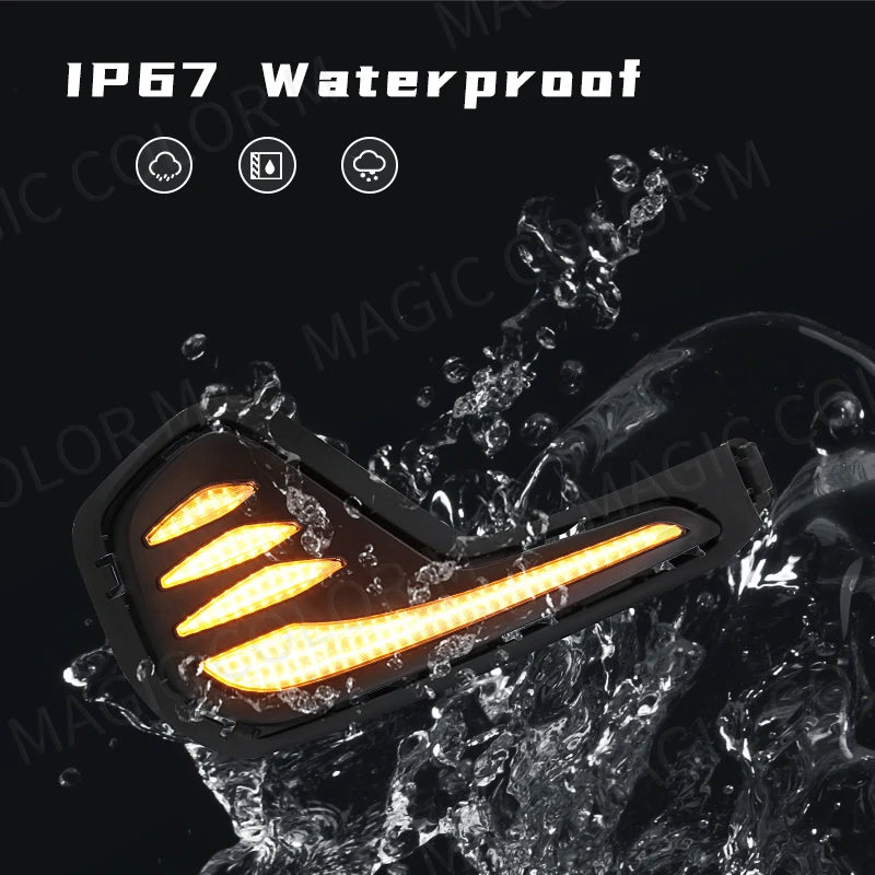 Set For Chevrolet Cavalier 2020 2021 2022 Daytime Running Lights Turn Signal Fog Lamp Cove | AUTOKITSHOP