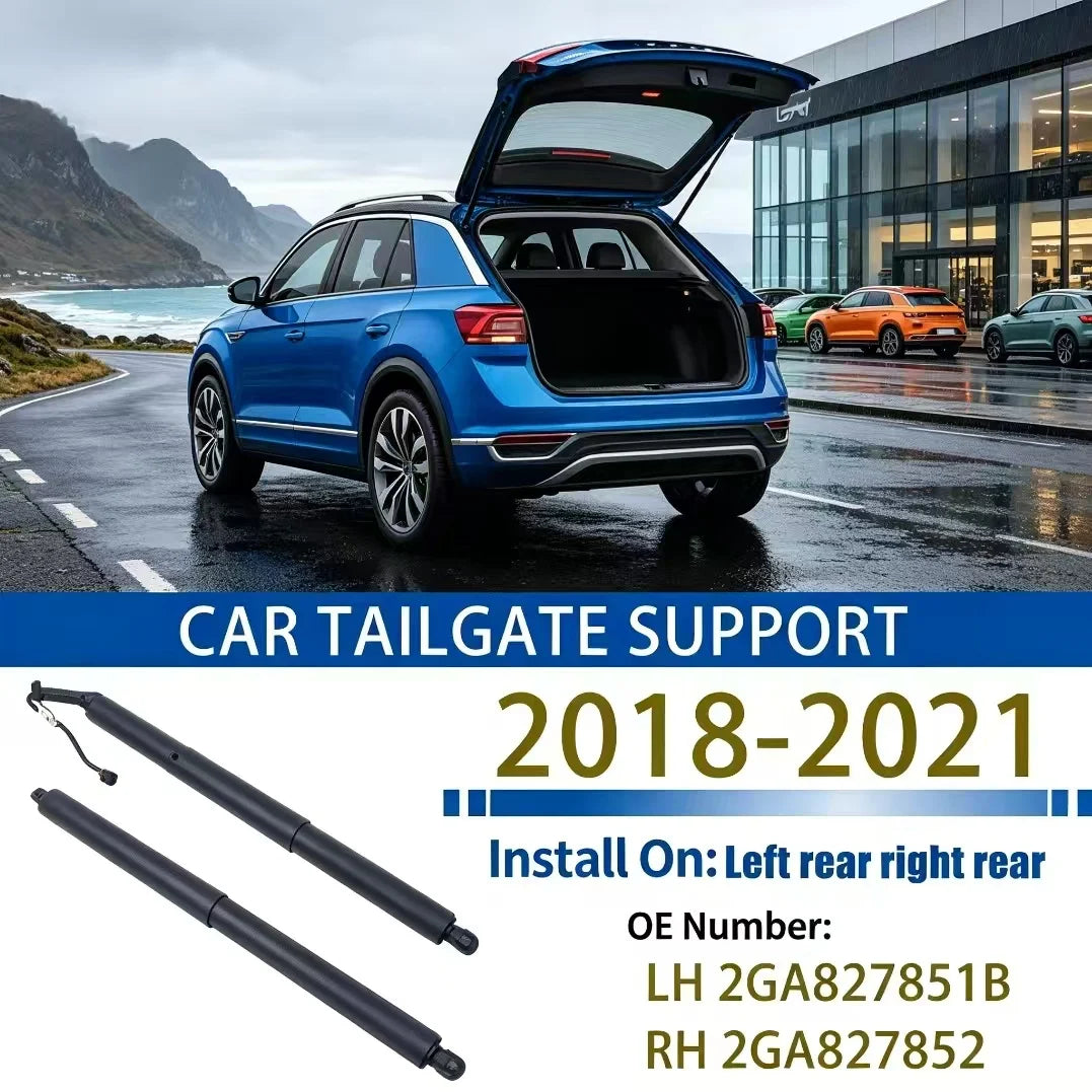 For 2018-2021 A1 Volkswagen T-ROC Tailgate Support Rod Rear Tailgate Strut Electric Suppor | AUTOKITSHOP