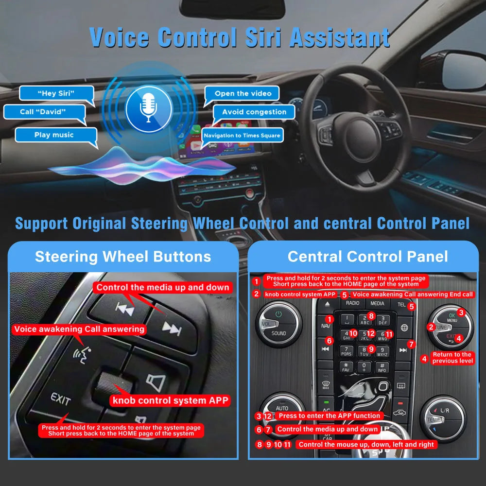 RGB - Ambient Light - for Volvo V40 2011-2019 - Car Interior Lighting