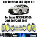 12-Piece LED Interior Light Kit for Lexus RX350 RX450h - Canbus Error-Free Bulbs | AUTOKITSHOP