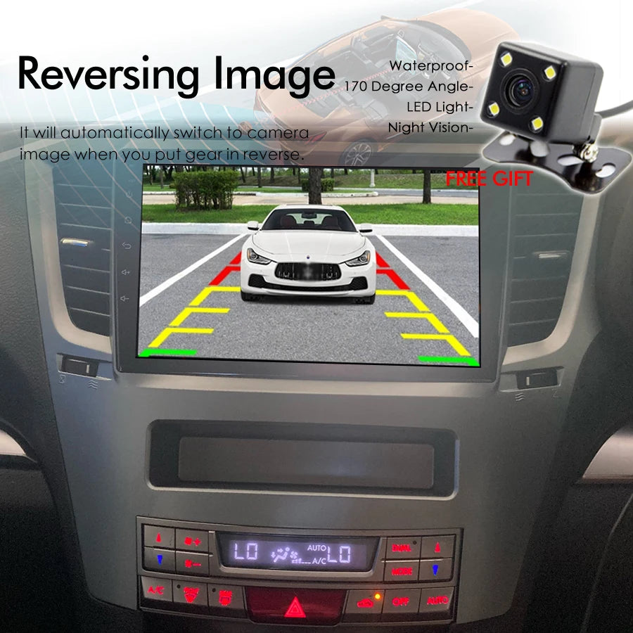 Android 13 2 Din For Subaru Outback Impreza Legacy Navi GPS Touch Screen Stereo Car Multim | AUTOKITSHOP