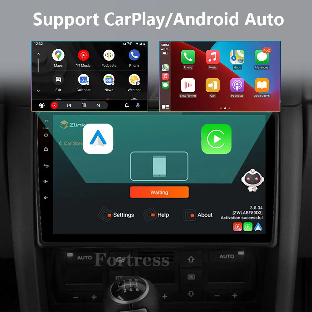 9“ Android 16 Car Radio For Audi A4 II 2 B6 III 3 B7 2000-2009 S4 2002-2008 RS4 2005-2009