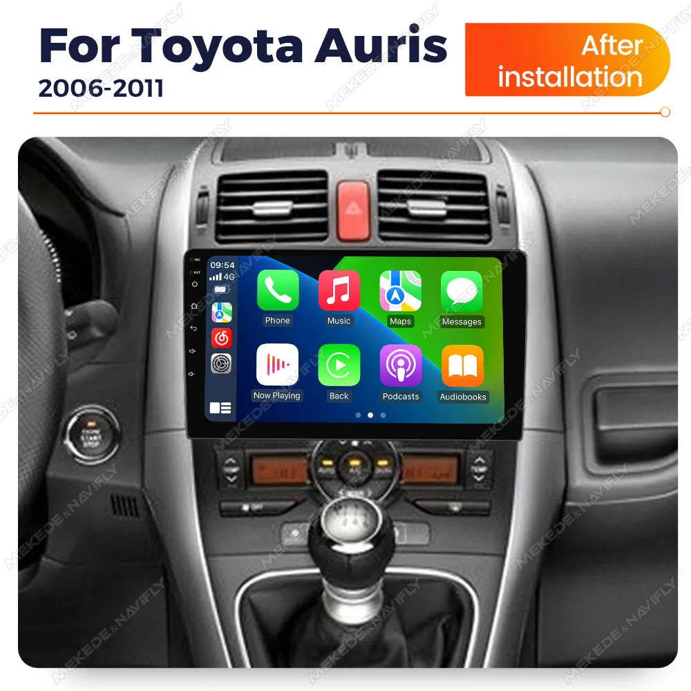 Android 14 IPS touch screen Car Radio For Toyota Auris E150 2006 2007 2008 2009 2010 2011
