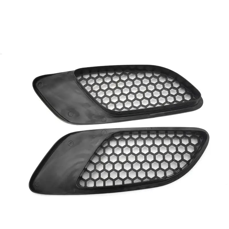 For 07-13 BMW E90 E91 E92 M3 Type Front Bonnet Hood Vent Cover Trim Glossy Black
