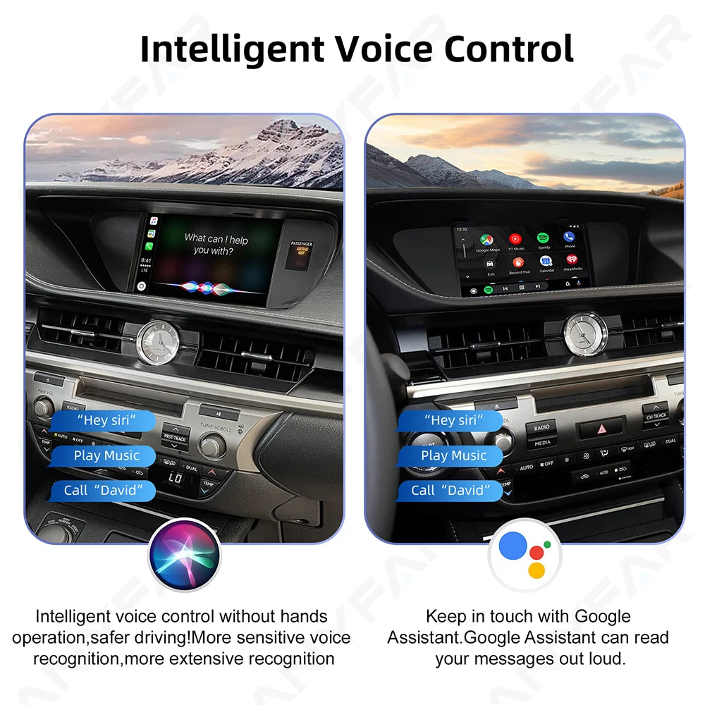 For Lexus ES/NX/IS/RX/CT 2014-2017 NEW Wireless Carplay Adapter Android Auto