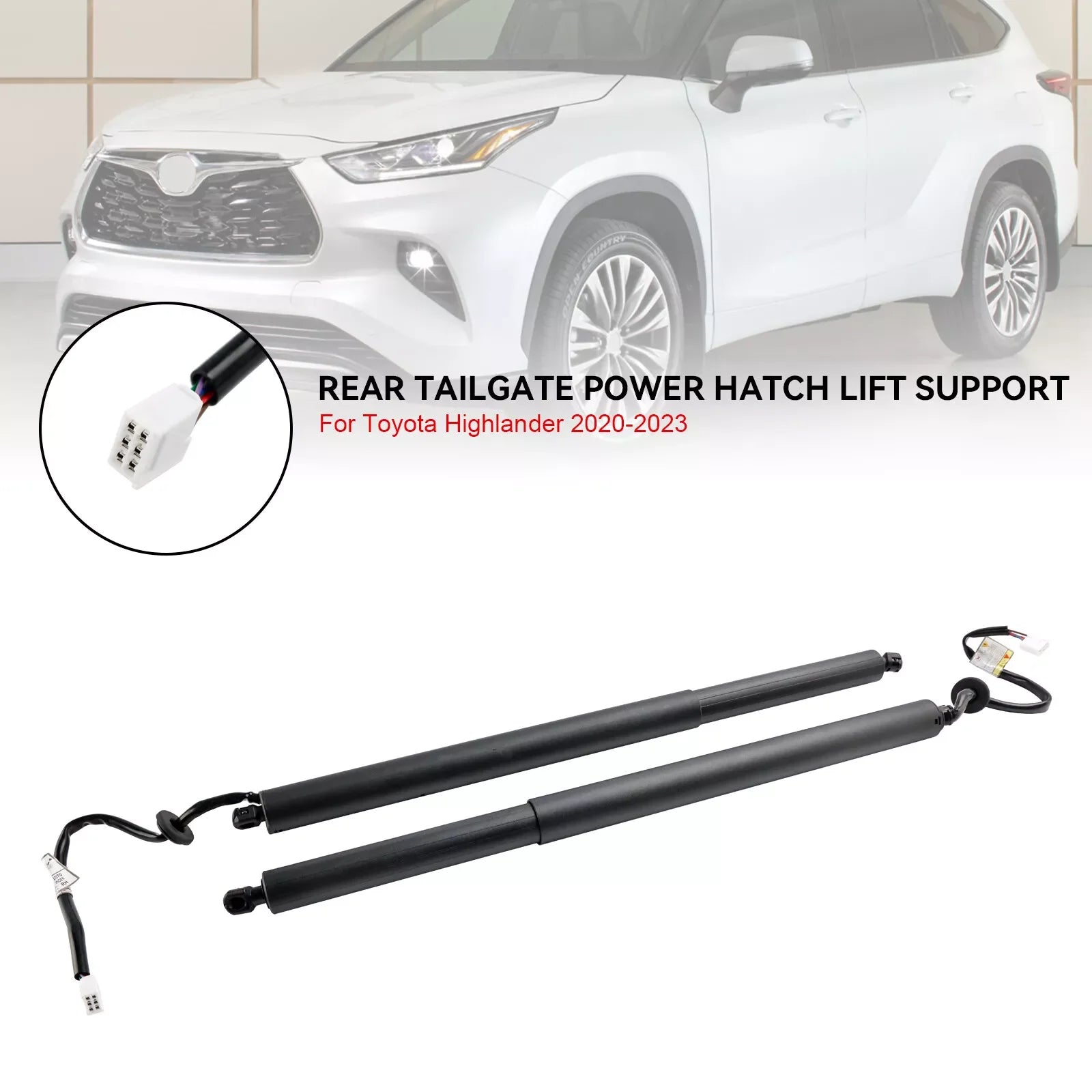 For Toyota Highlander 2021-2023 Electric Gas Struts Tailgate 68910-0E070，68920-0E050, 6891 | AUTOKITSHOP