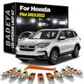 BADEYA LED Interior Map Dome Light Reading Kit For Honda Pilot 2003- 2016 2017 2018 2019 2