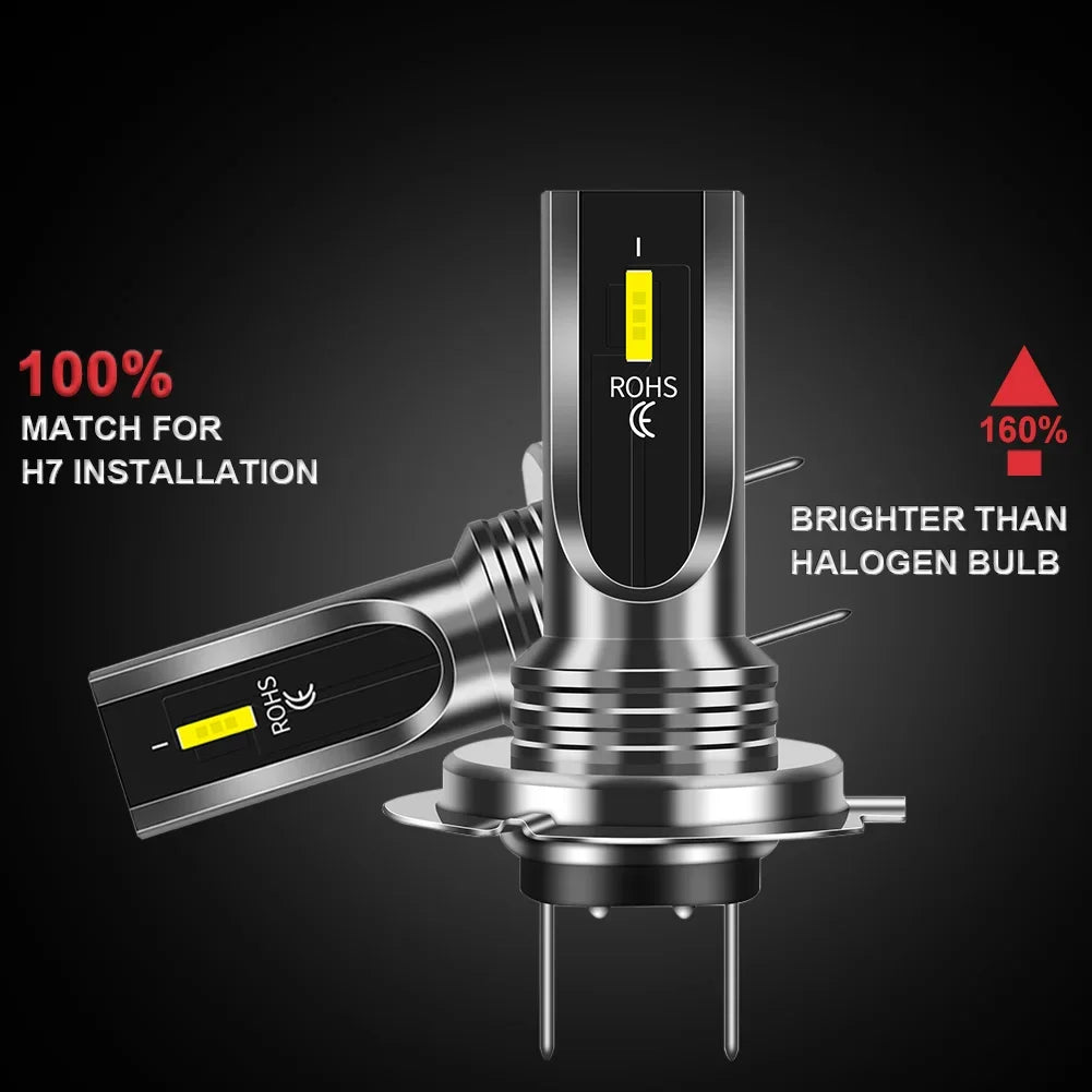 H4 LED Car Headlight Bulbs H7 H11 H8 H9 9006 HB4 H1 9005 HB3 CSP Chip Lamp 16000LM Auto Fo