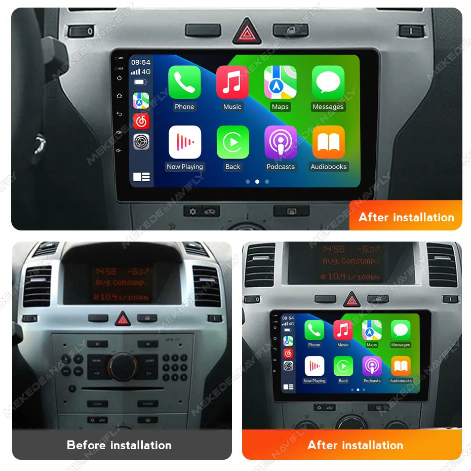 IPS touch screen 2Din Car Radio For Opel Astra H J 2004 Vectra Vauxhall Antara Zafira Cors