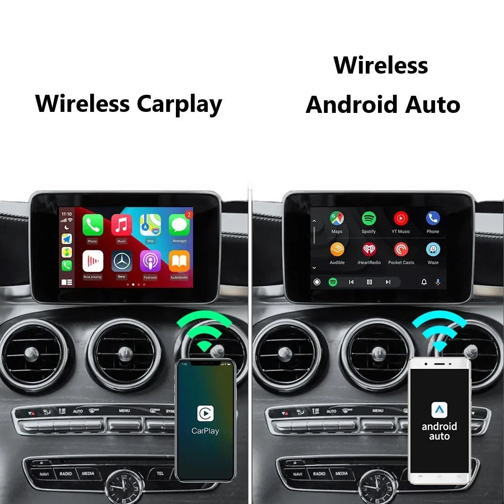 Wireless Carplay Module For Mercedes C/GLC/S Class W205 W253 NTG5.0 System support Android