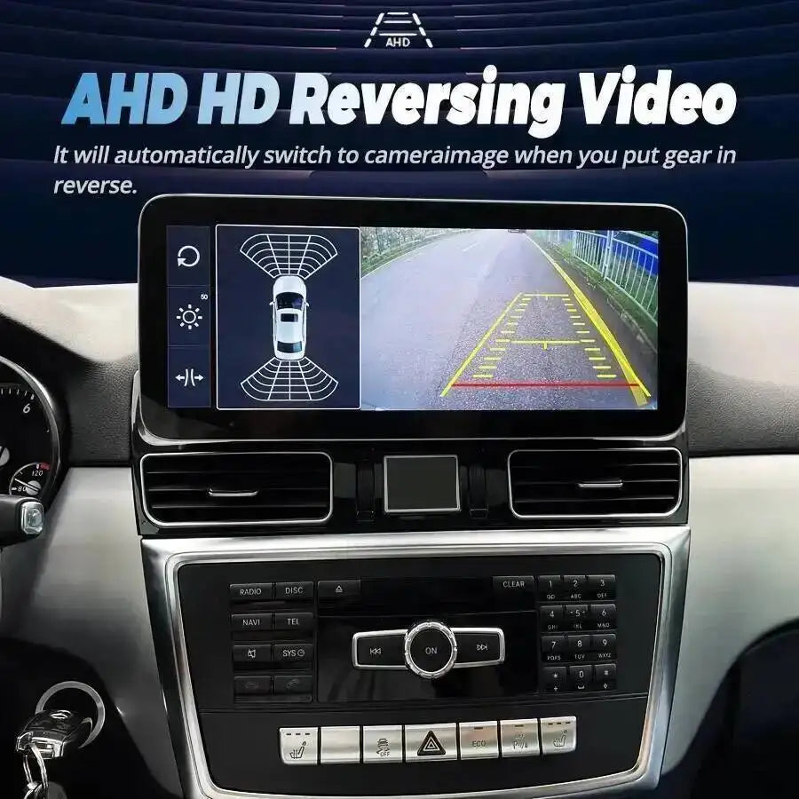 12.8Inch Car Radio For Mercedes Benz ML NTG 5.0 2013-2015 Multimedia Android 15 Player GPS
