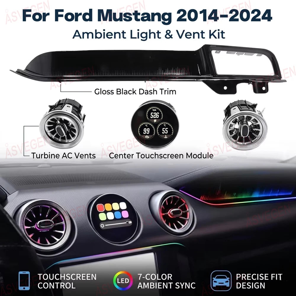 RGB - Ambient Light - for Ford 2014-2024 - Car Interior Lighting