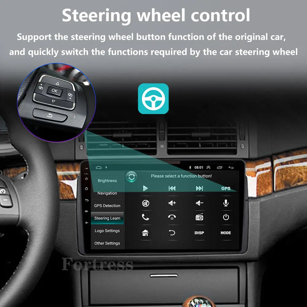 Android 16 Car Radio For BMW E46 M3 1998-2006 Carplay Auto Multimedia Video Player 2Din 4G