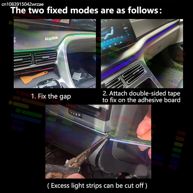 RGB - LED Strip - Car Interior Lighting | AUTOKITSHOP