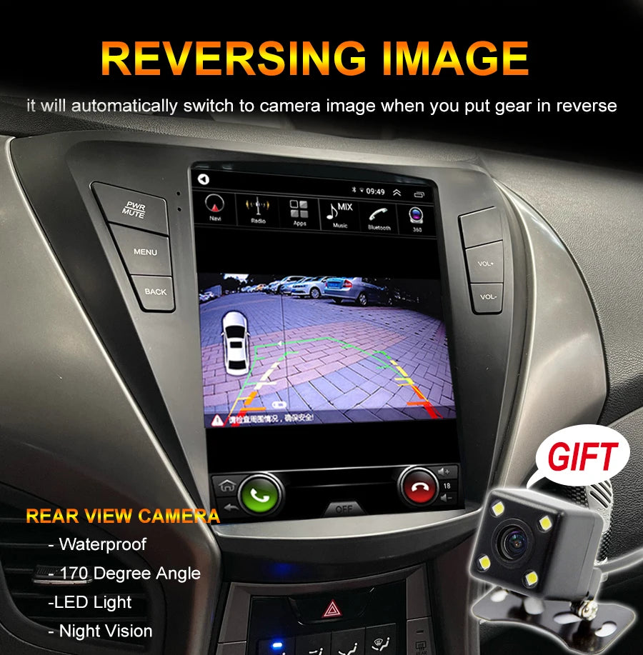NaviRider Android 14 Car Multimedia Video Player GPS For Hyundai Elantra MD 2012 I35 Avant | AUTOKITSHOP