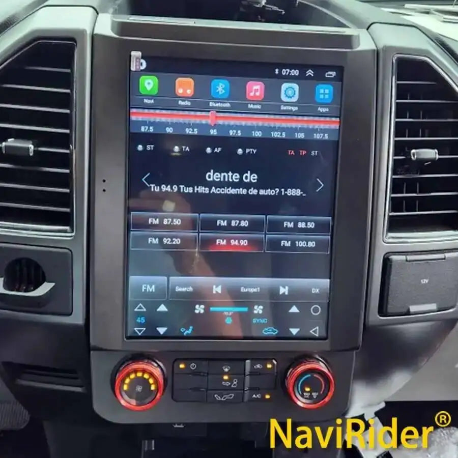 Android Touch Screen Car Radio For Ford F150 F-150 2016-2021 Carplay Multimedia Video Play