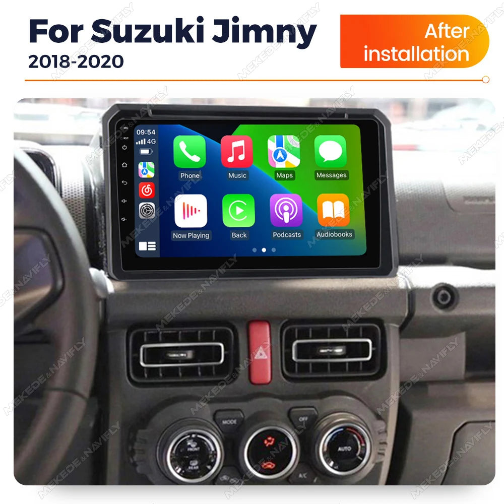 Wireless Carplay Android 14 Car radio For Suzuki Jimny JB64 JB74 2018 2019 2020 Auto Multi