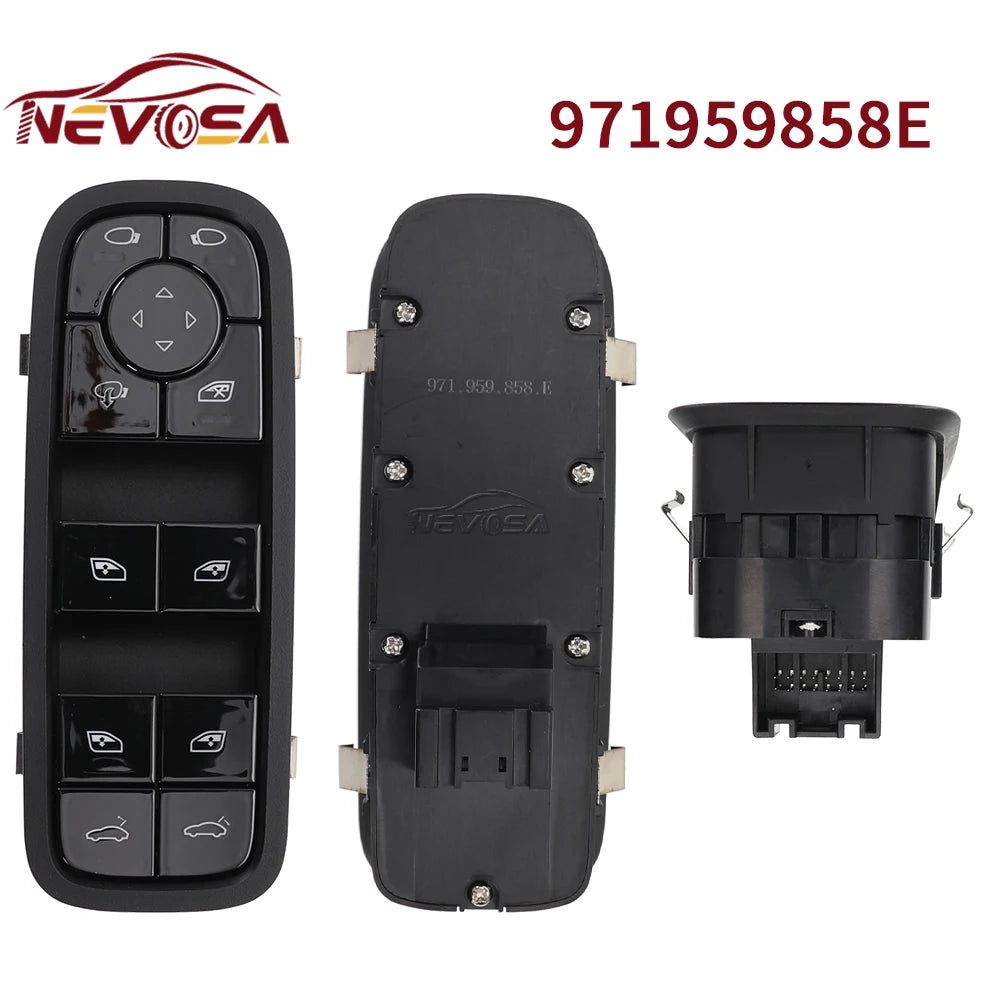 Electric Power Window Control Switch For Porsche Cayenne Panamera E-Hybrid 2017 2018 2019 2020 2 - Automotive LED Light