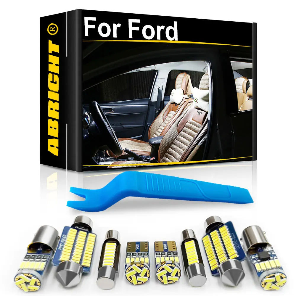 LED Interior Light Kit for Ford Escape Explorer Expedition Edge Excursion Freestyle Flex Accessories Indoor Lamp - Ca...