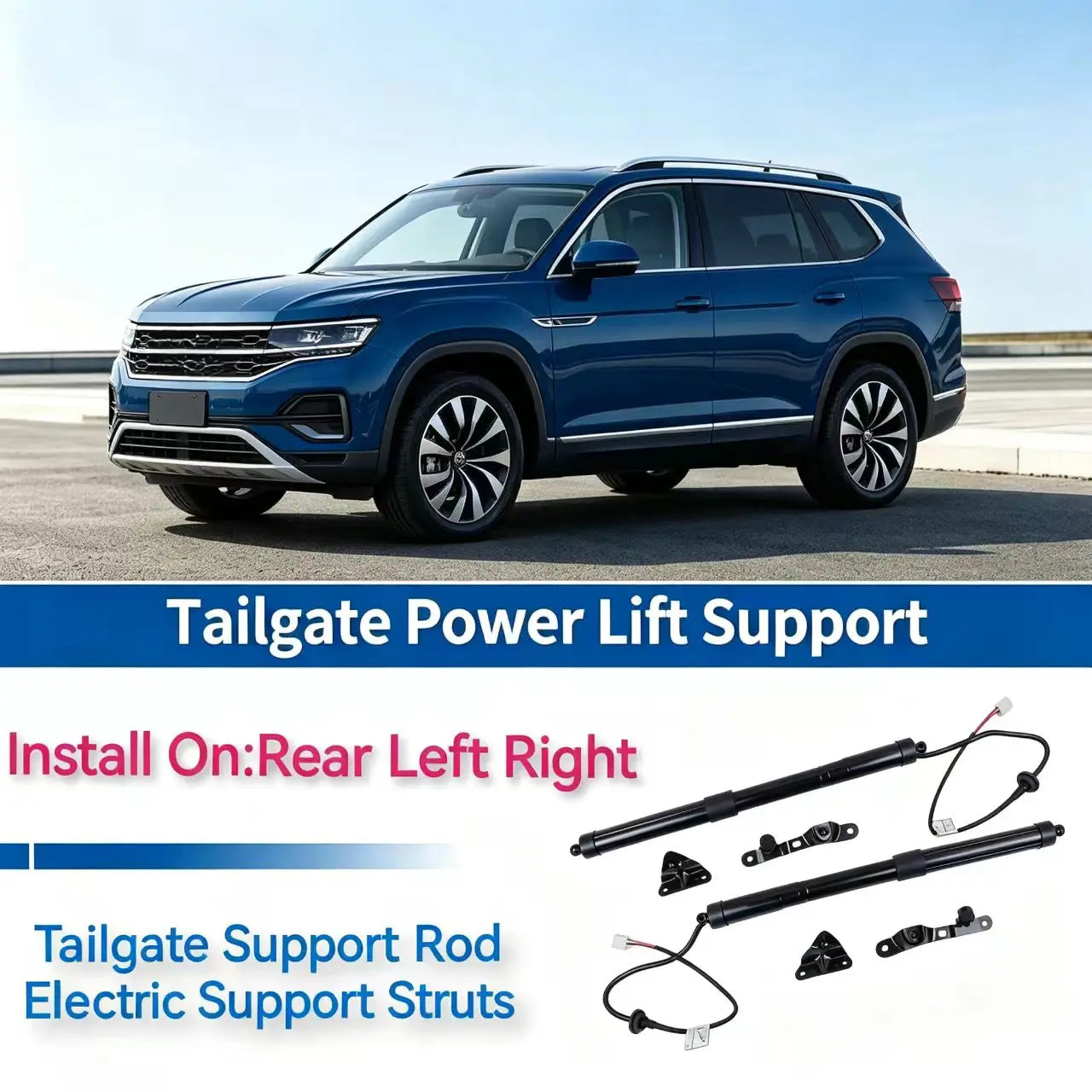 Rear Electric Tailgate Gas Power Hatch Lift Support Strut For 2013-2018 Toyota RAV4 2.5L 6 | AUTOKITSHOP