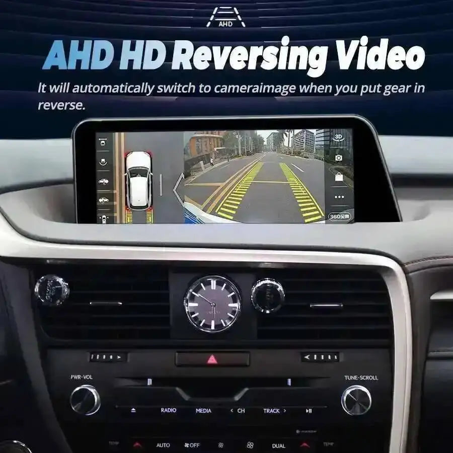 12.3'' Android 14 Carplay For Lexus Rx450h RX200t RX350 RX300 RX 450H 200t 350 2016-2019 C