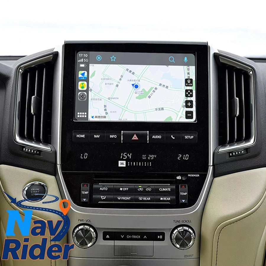 10" QLED Navigation Radio Stereo for Toyota Land Cruiser LC200 LC300 Android 13 Snapdragon 665 | AUTOKITSHOP