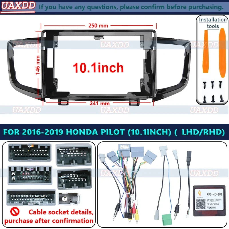 Dvd Radio Android Stereo Frame Fascia Dashboard Audio Multimedia Player Screen Video Cable