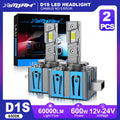 XSTORM D1S D2S Headlight 60000LM 600W D4S Led Canbus Lamp D3S LED Lights Bulbs D1R D2R D3R