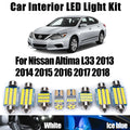 For Nissan Altima L33 2013 2014 2015 2016 2017 2018 Number Plate Bulbs Car Lighting LED In