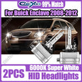 6000K White D1S HID Xenon Headlamp Bulbs 20000LM 35W Canbus Car Front Lights LED Headlight