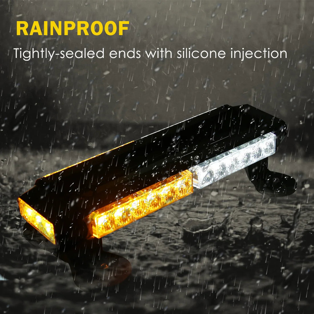 30 LED Bar Car Strobe Warning Light Flashing Police Lamp Auto Emergency Flasher For Vehicl | AUTOKITSHOP