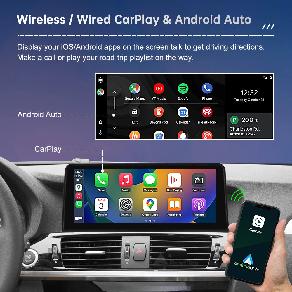 1920*720 Multimedia Touch Screen For BMW X3 F25 X4 F26 2011-2016 Wireless Carplay Display